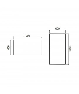 ESPEJO ROMA 1000X600 MM