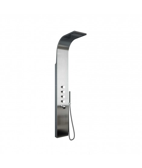 COL.NOVA TERMOSTATICA INOX CR