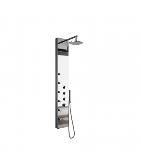 COL.SQUARE TERMOST INOX CR