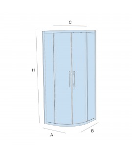 MP.CLEAR SEMIC 865-890X1950 RC