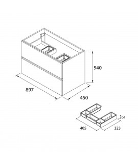 MUE.FUSSION LIN  900 SBIA 2/C