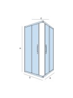 MP.CLEAR RECT  965-665X1950