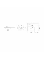 LAVABO UNIIQ 905X460 DC MATE