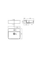 LAVABO TENTO 500X420X130