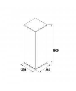 MOD.ALLIANCE 350X1000 BL BR