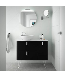 MUE.UNIIQ 90 DCH NEGRO MATE