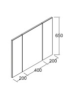 ESPEJO TRIPTICO 800X650