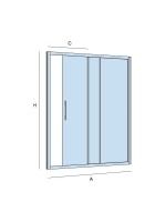 MP.CLEAR FRONT  990-1040X1950