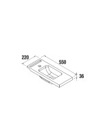 LAVABO MICRO C/TOALLERO SOLID