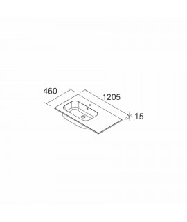 LAVABO SOFIA 1205/D