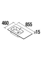 LAVABO SOFIA  855 X 460/D