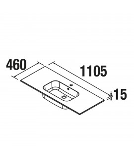 LAVABO SOFIA 1105/C