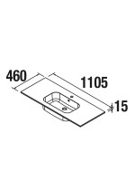 LAVABO SOFIA 1105/C