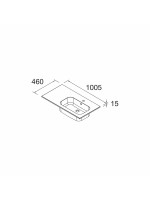 LAVABO SOFIA 1005 X 460/I