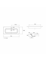 LAVABO SOFIA  805 X 460