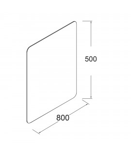 ESPEJO ROTA  500X800 V