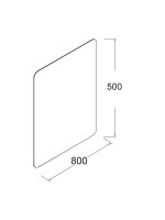 ESPEJO ROTA  500X800 V