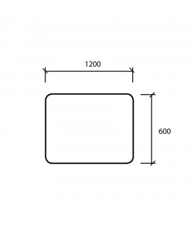 ESPEJO ROTA 1200 X 600 H/V