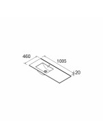 LAVABO IBERIA 1005X460 DCHA