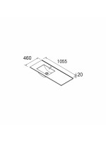 LAVABO IBERIA  1055 DCH