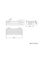 TOKIO REDONDO CESTA 300X70X120