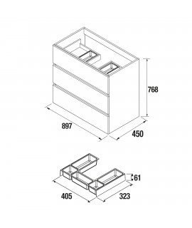 MUE.FUSSION LIN  900 PI BH 3/C