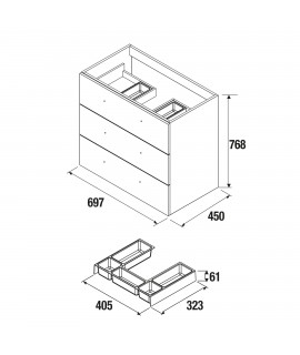 MUE.FUSSION CHR  700 ALSA 3/C