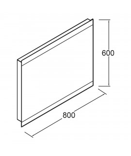 ESPEJO UP&DOWN 600X800 IP44