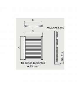 SECAT REQUENA 80X50/45 BL