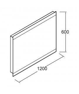 ESPEJO UP&DOWN 600X1200 IP44