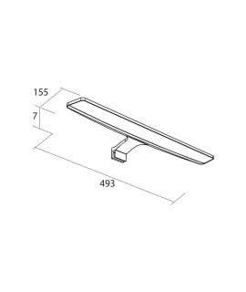 APLIQUE NAYRA LED 494 IP44