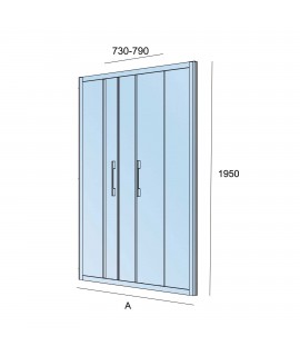 MP.CLEAR-E FR-2P TRA.1801-2000