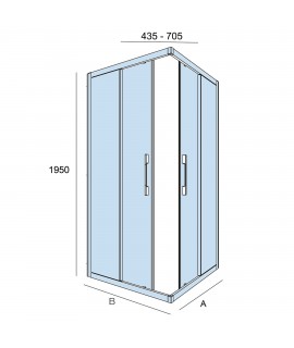 MP.CLEAR-E RECT TRA H900XH1400