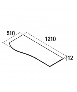 ENC.MAM 1200 DCH SOLID BL MATE