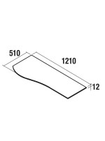 ENC.MAM 1200 DCH SOLID BL MATE