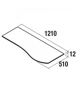 ENC.MAM 1200 IZD SOLID BL MATE