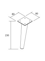 PATA DANNA 230 BL (JGO 2 UNID)