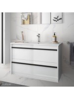 MUEBLE + LAVABO ATTILA 2C 80 BL