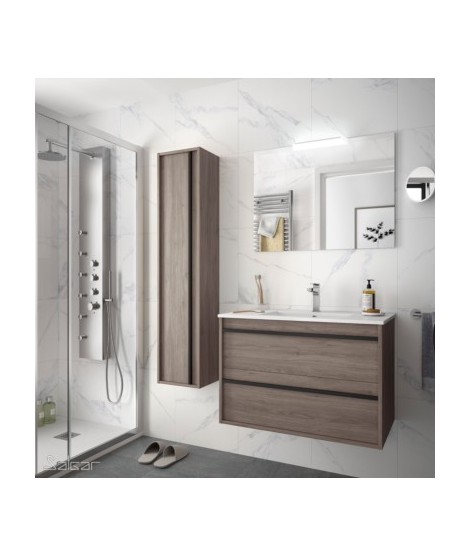 CONJUNTO Attila 2C 800 Roble Eternity  (MLEA)