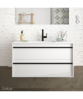 MUEBLE + LAVABO ATTILA 2C 1000 BL