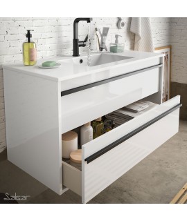 MUEBLE + LAVABO ATTILA 2C 1000 BL