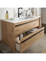 MUEBLE + LAVABO ATTILA 2C 1000 Roble Ostippo