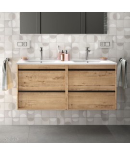 MUEBLE + LAVABO Attila 1200 Roble Ostippo