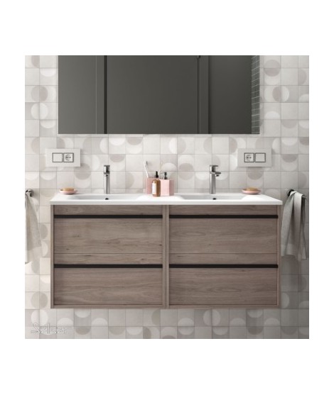 MUEBLE + LAVABO Attila 1200 Roble Eternity