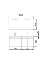 ENS.NOJA 1200 4T BL SENA 1200