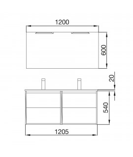 CON.NOJA 2C/2H 1200 C/2 SENA Roble Eternity (MLEA)