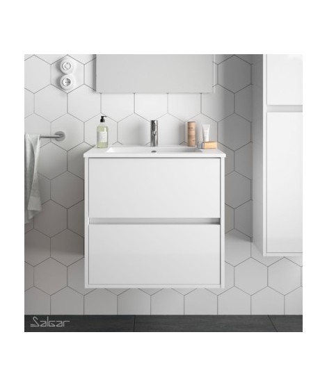 MUEBLE NOJA 700 SUSP BL +LAV