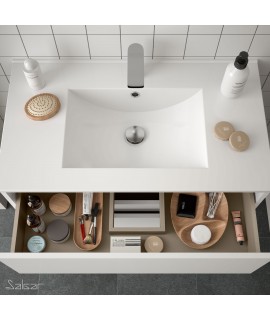 MUEBLE NOJA 800 BL + LAVABO