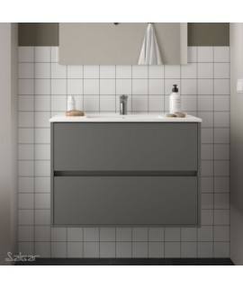 MUEBLE NOJA 800 GRIS + LAVABO