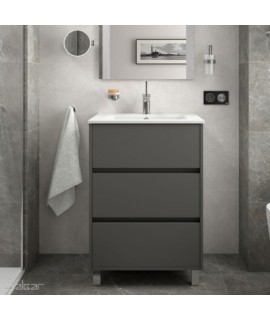 MUEBLE ARENYS 600 GRIS + LAV